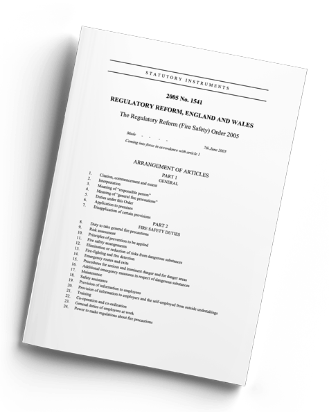 Regulatory Reform Fire Safety Order 2005